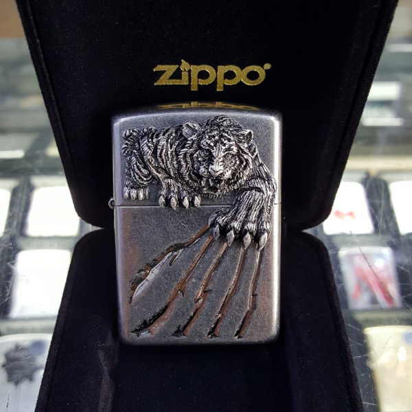 Zippo Peneli Kaplan Otantik akmak 