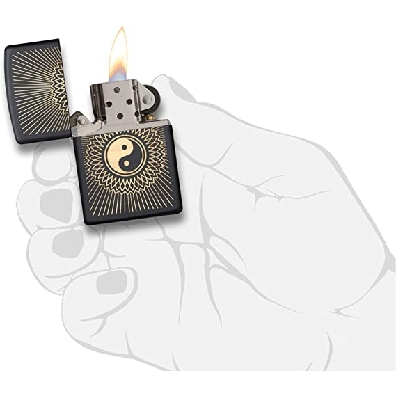 Zippo Yin Yang Tasarm akmak