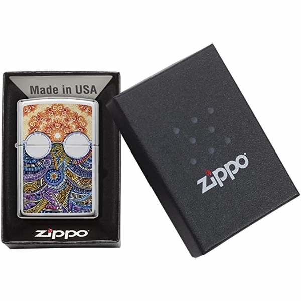 Zippo Yksek Cilal Krom akmak