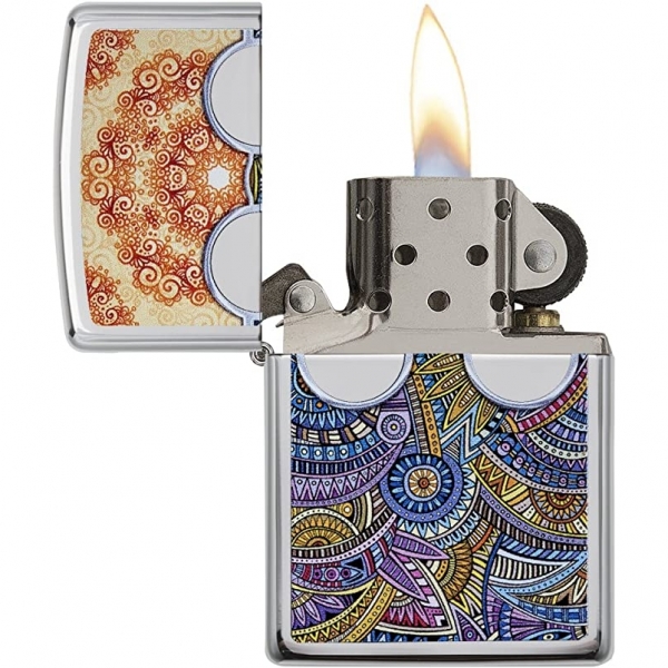 Zippo Yksek Cilal Krom akmak