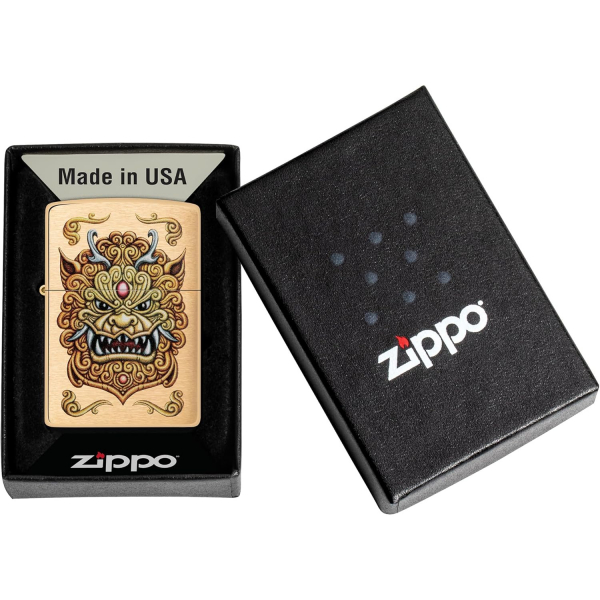 Zippo Foo Kpek Tasarm akmak 