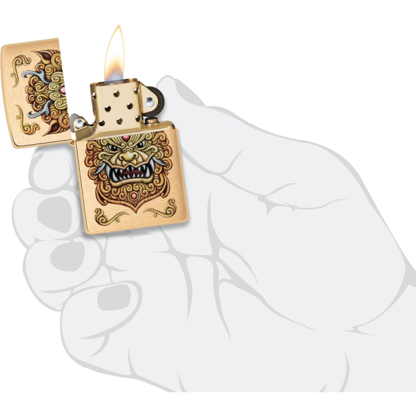 Zippo Foo Kpek Tasarm akmak 