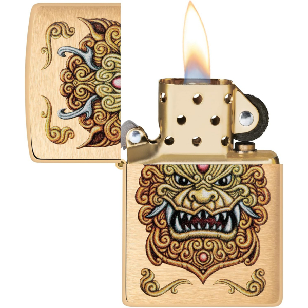 Zippo Foo Kpek Tasarm akmak 