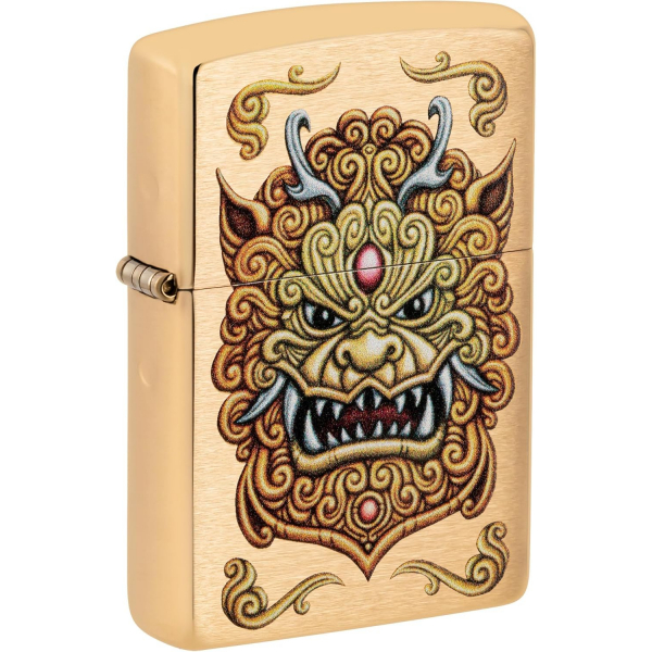 Zippo Foo Kpek Tasarm akmak 