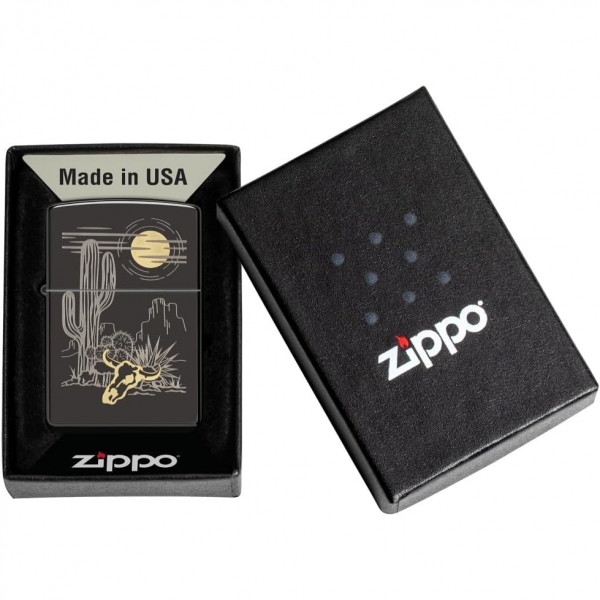 Zippo Western Parlak akmak