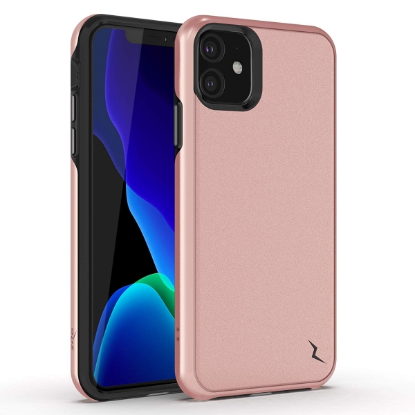 Zizo Apple iPhone 11 Division Serisi Klf (MIL-STD-810G)-Rose Gold