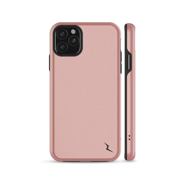 Zizo Apple iPhone 11 Pro Max Division Serisi Klf (MIL-STD-810G)-Rose Gold