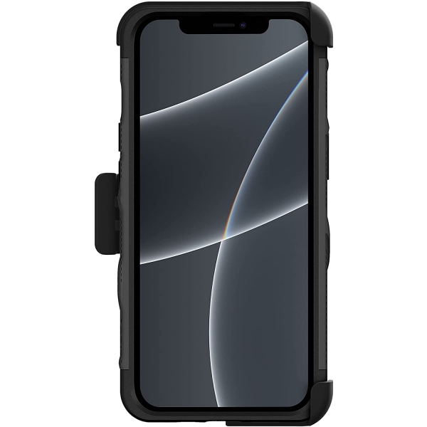 Zizo Apple iPhone 13 Pro Max Bolt Serisi Klf (MIL-STD-810G)-Black/Black