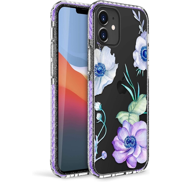 Zizo Apple iPhone 12 Mini Divine Serisi Klf-Lilac