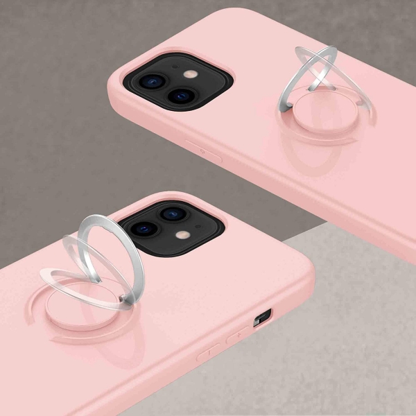 Zizo Apple iPhone 12 Mini Revolve Serisi Klf- Rose Quartz