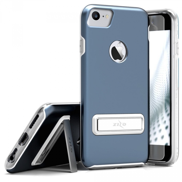 Zizo iPhone 7 Elite Serisi Klf (MIL-STD-810G)-Dark Blue