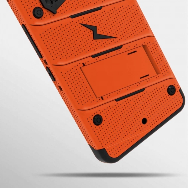 Zizo HTC BOLT Bolt Seri Klf (MIL-STD-810G)-Orange Black