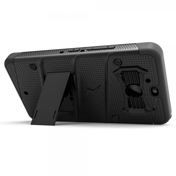Zizo HTC BOLT Bolt Seri Klf (MIL-STD-810G)-Black