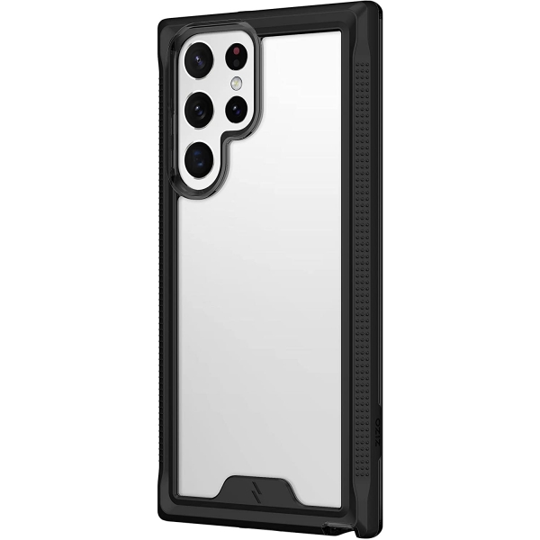 Zizo ION Serisi Samsung Galaxy S22 Ultra Kılıf (MIL-STD-810G)-Black