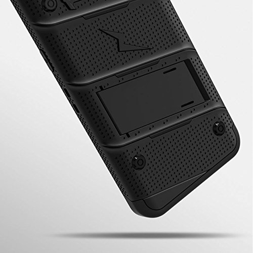 Zizo Samsung Galaxy S8 Plus Bolt Serisi Klf-Black