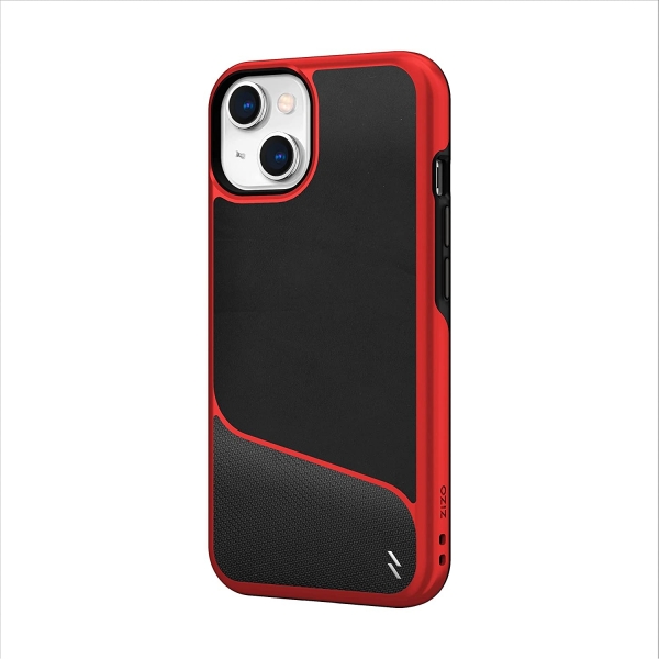 Zizo iPhone 14 Division Serisi Klf (MIL-STD 810G)-Black/Red