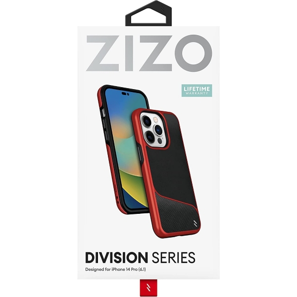 Zizo iPhone 14 Pro Division Serisi Klf (MIL-STD 810G)-Wanderlust