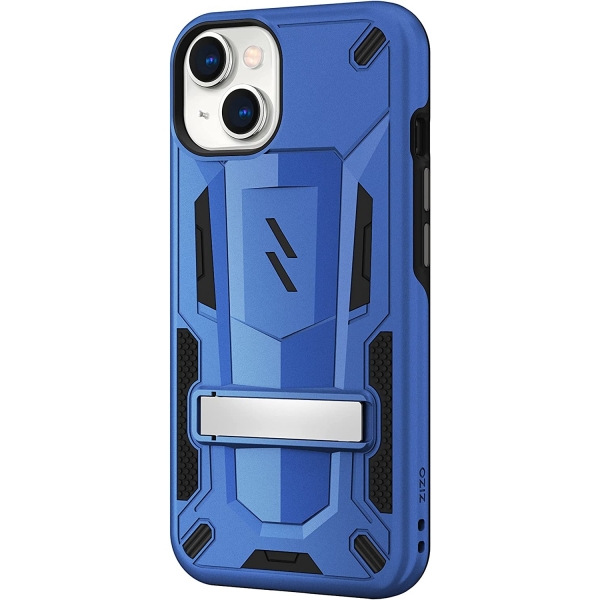 Zizo iPhone 14 Plus Transform Serisi Kickstand Klf (MIL-STD 810G)-Blue/Black