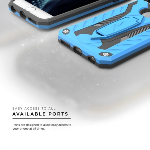 Zizo iPhone 7 Static Series Klf (MIL-STD-810G)-Blue