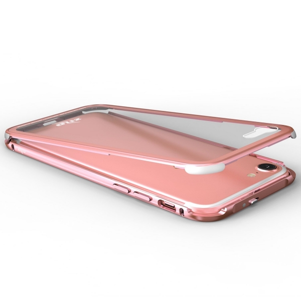 Zizo iPhone 8 ATOM Seri Klf (MIL-STD-810G)-Rose Gold