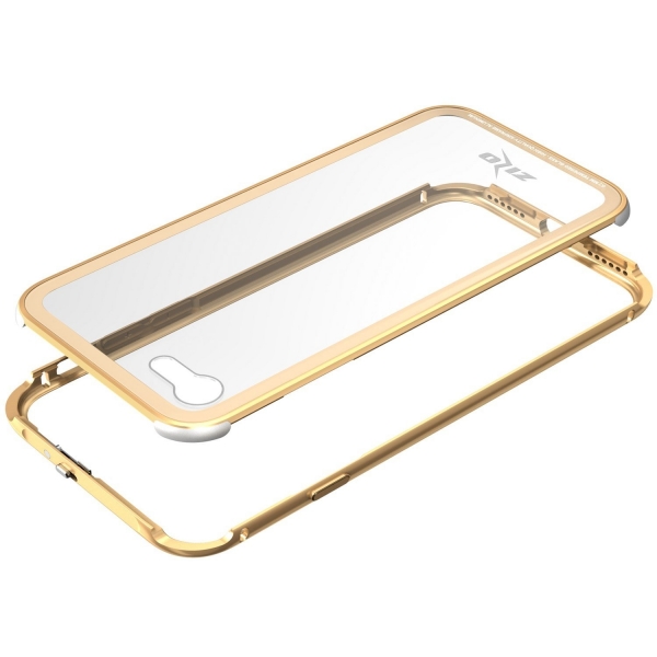 Zizo iPhone 8 Plus ATOM Seri Klf (MIL-STD-810G)-Gold