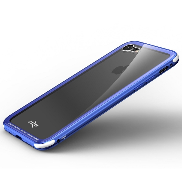 Zizo iPhone 8 Plus ATOM Seri Klf (MIL-STD-810G)-Blue
