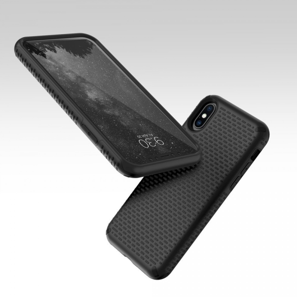 Zizo iPhone XS Echo Klf (MIL-STD-810G)-Black