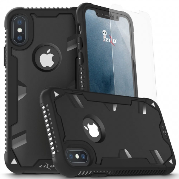 Zizo iPhone XS Proton 2.0 Klf (MIL-STD-810G)-Black-Black