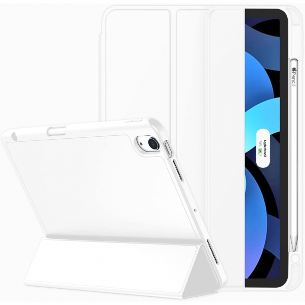 ZryXal Kalem Blmeli iPad Air M2 Klf (11 in)-White