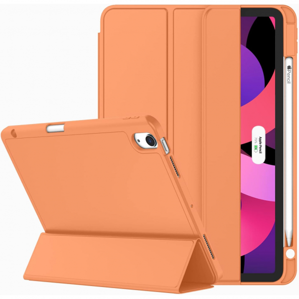 ZryXal Kalem Blmeli iPad Air M2 Klf (11 in)-Orange