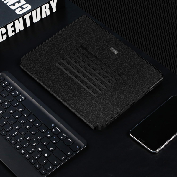 ZtotopCase Kalem Blmeli iPad Air Klf (13 in)-Black