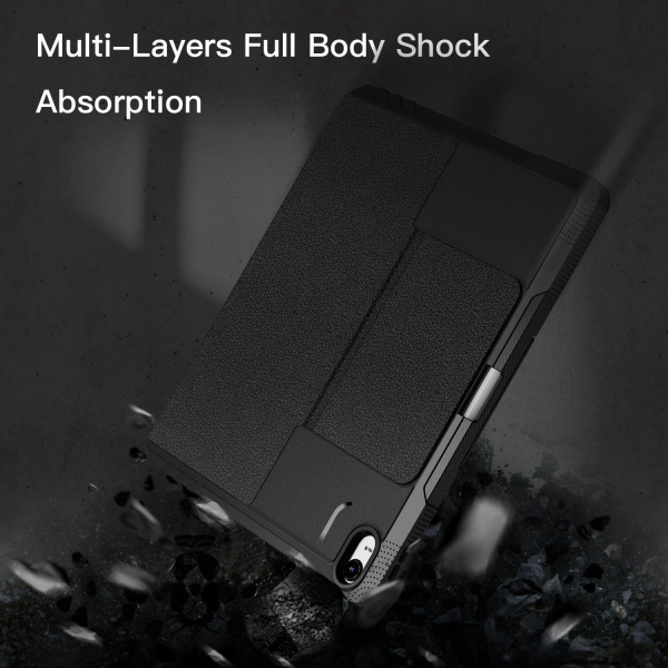 ZtotopCase Kalem Blmeli iPad Air Klf (13 in)-Black