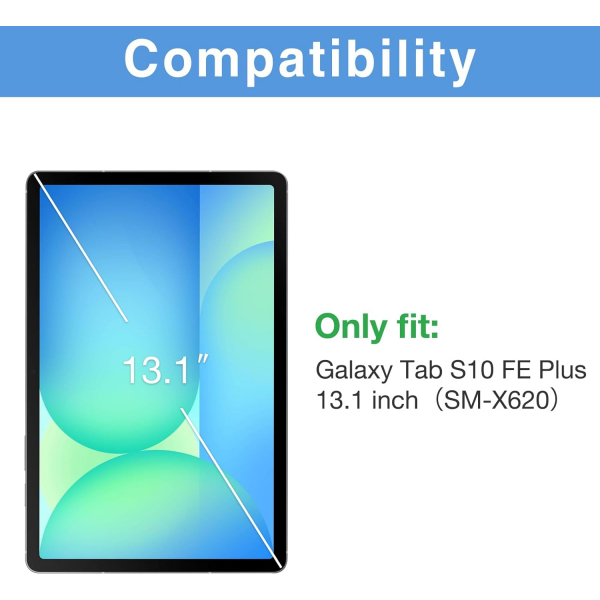 ProCase Galaxy Tab S10 FE Plus Ekran Koruyucu (2 Adet)