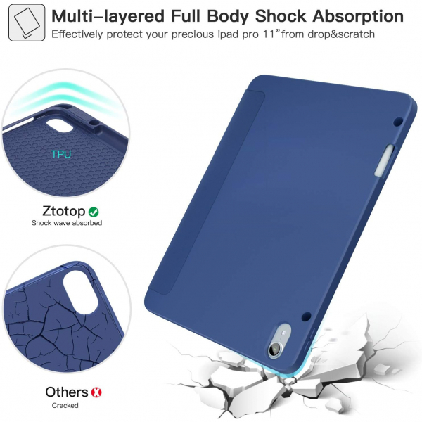 Ztotop Standl iPad Air Klf (13 in)-Blue