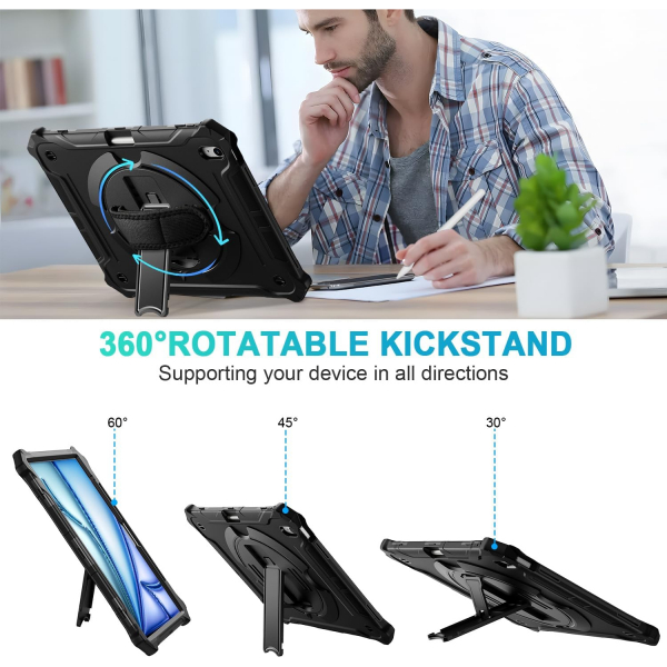 Ztotop Rotating iPad Air M2 Klf (13 in)