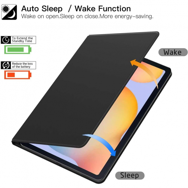 Ztotop Slim Galaxy Tab S6 Lite Klf (10.4 in)-Black