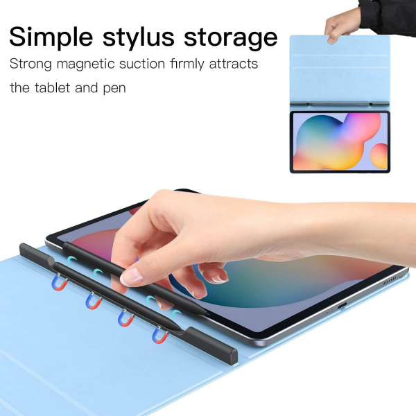 Ztotop Slim Galaxy Tab S6 Lite Klf (10.4 in)-Blue