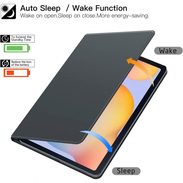 Ztotop Slim Galaxy Tab S6 Lite Klf (10.4 in)-Gray