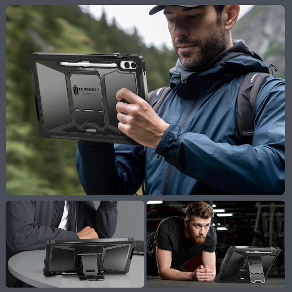 Ztotop Tam Korumal Galaxy Tab S9 FE Plus/S9 Plus Klf