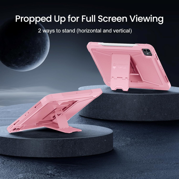 Ztotop Tam Korumal iPad Pro M4 Klf (13 in)-Pink