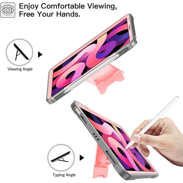 Ztotop iPad Air 6.Nesil Korumal Klf (11 in)-Pink