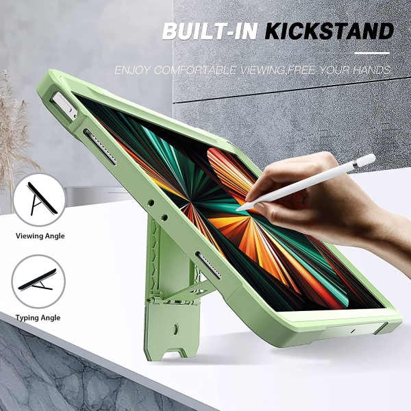 Ztotop iPad Pro 12.9 in Klf (6/5.Nesil)-Green