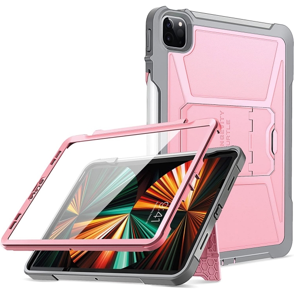 Ztotop iPad Pro 12.9 in Klf (6/5.Nesil)-Pink