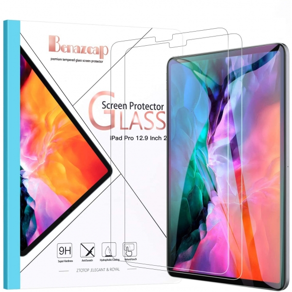 Ztotop iPad Pro Cam Ekran Koruyucu(12.9 in)(4.Nesil)(2 Adet)