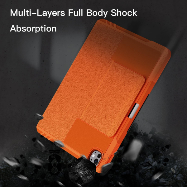 Ztotop iPad Pro M4 Manyetik Klf (13 in)-Orange