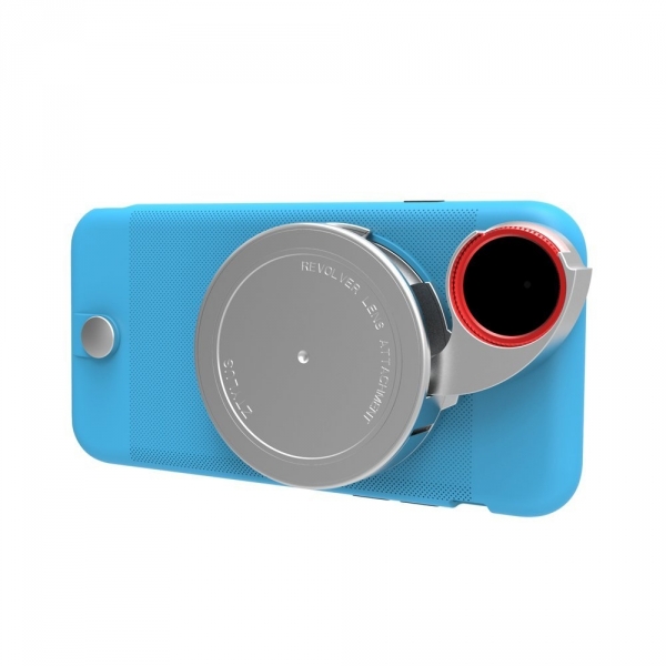 Ztylus Apple iPhone 6S / 6 Lite Serisi Lensli Telefon Klf-Blue