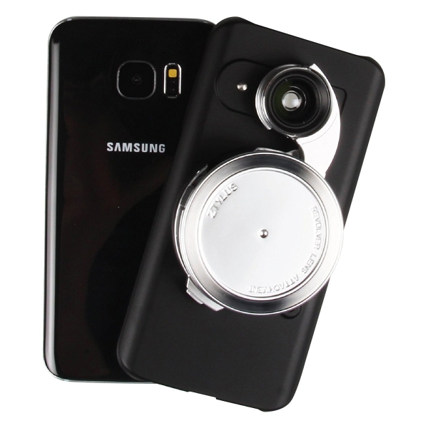 Ztylus Samsung Galaxy S7 Edge 4' 1 Arada Lensli Telefon Klf-Black