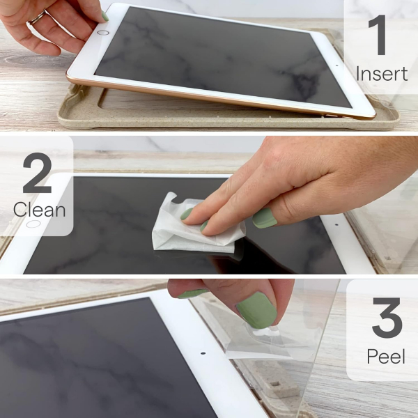 Zugu Apple iPad 7/8/9 Cam Ekran Koruyucu (10.2 in)