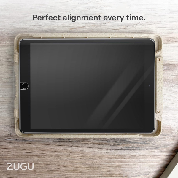 Zugu Apple iPad 7/8/9 Cam Ekran Koruyucu (10.2 in)