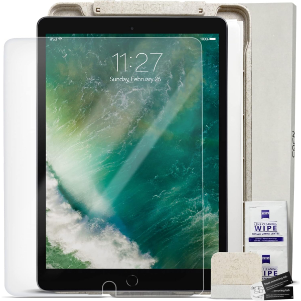 Zugu Apple iPad 7/8/9 Cam Ekran Koruyucu (10.2 in)